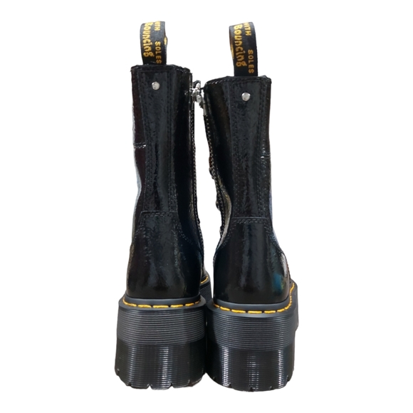 Dr. Martens Ghilana Patent Max Patent Max Boots Shoes Black 27788001 - Picture 4 of 7